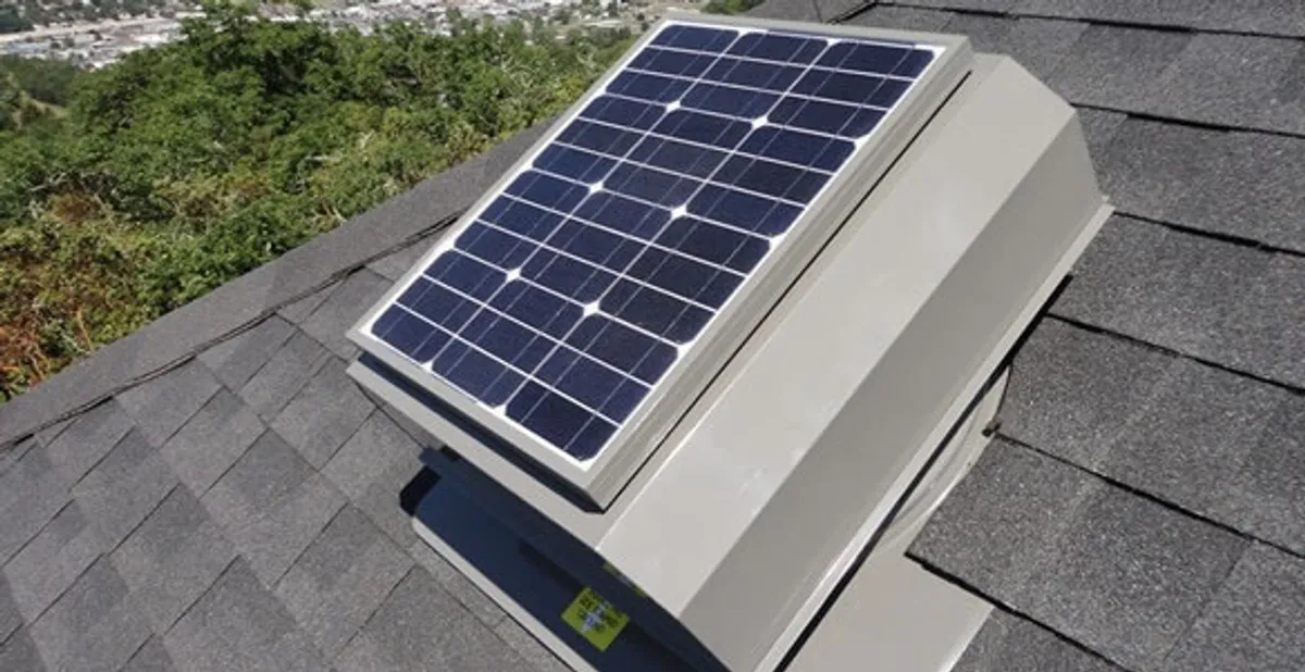 attic fan installation services with energy-efficient roof-mounted ventilation system in Fort Wayne, IN