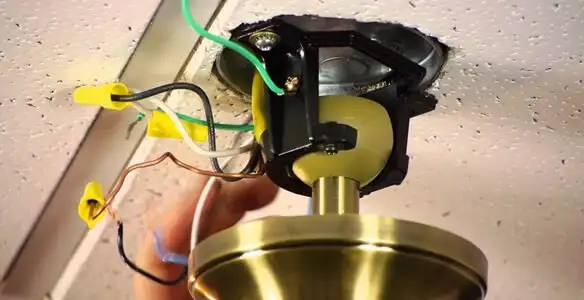 Ceiling fan wiring repair and electrical connection service in Fort Wayne, IN