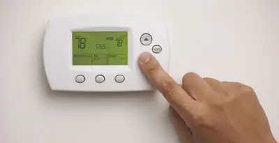 Digital thermostat installation with precise temperature programming in Fort Wayne, IN