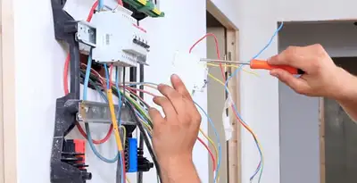 electrician services performing residential electrical panel wiring in Fort Wayne, IN