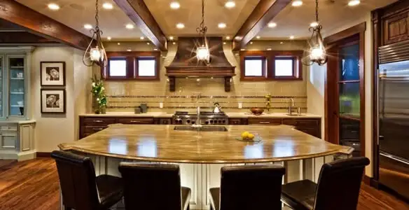 Finished recessed lighting installation providing balanced indoor lighting in Fort Wayne, IN