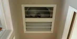 whole house fan installation services with ceiling-mounted ventilation system in Fort Wayne, IN